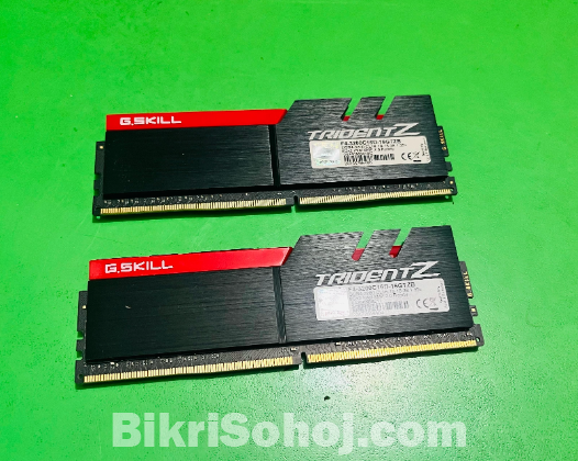 16GB (2x8GB) G.skill Tridentz DDR4 RAM